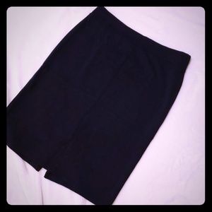 Navy Blue Pencil Skirt